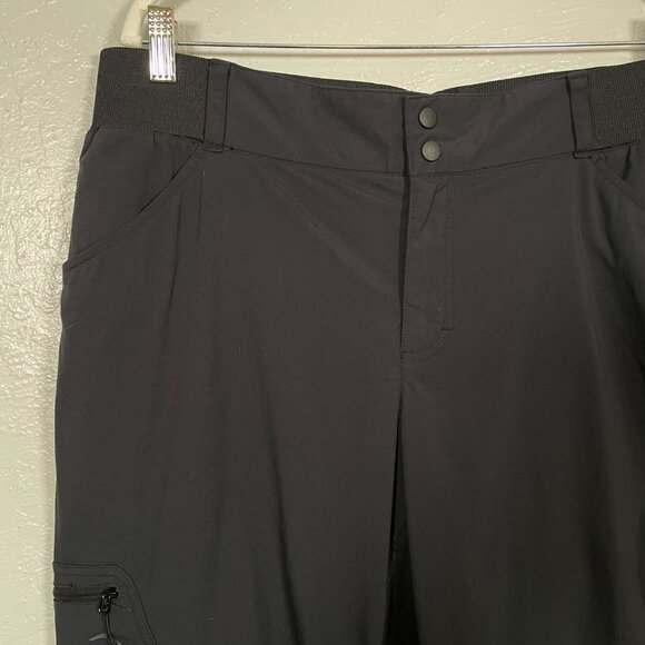 Cabelas Women XL Black XPG Hiking Pants Convertible Wicking UPF 30 Gorpcore - Picture 4 of 12